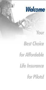 Your Best Choice for Low-Cost Life Insurance for Pilots!